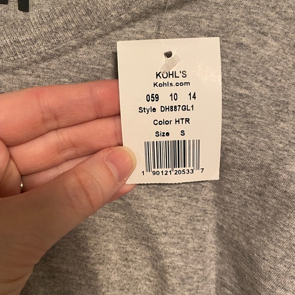 2/$25 NWT Disney Stitch Grey T-shirt SMALL - Picture 4 of 5